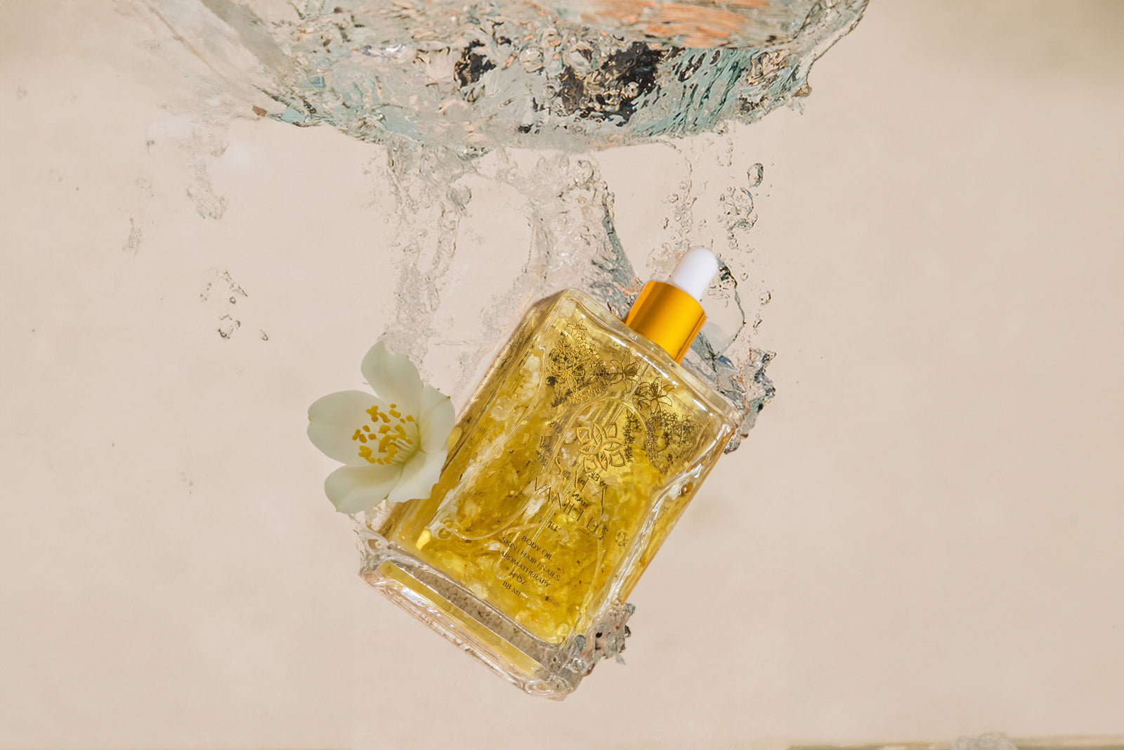 vanille oil - moisturizer - improves skin hair and nails